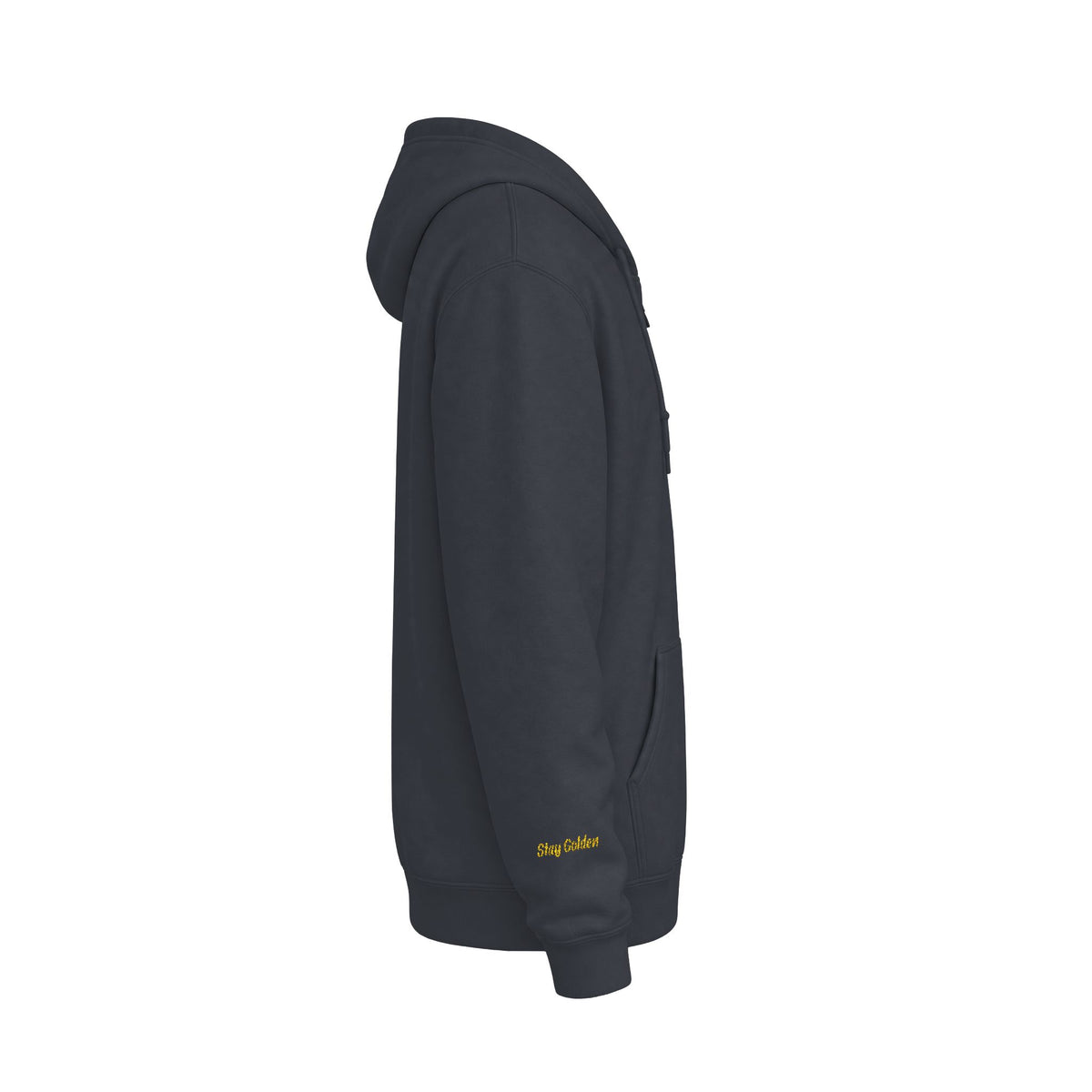 Stay Golden Logo Full Zip Hooded Sweatshirt