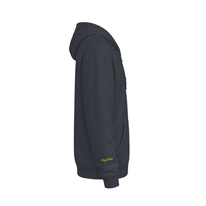 Stay Golden Logo Full Zip Hooded Sweatshirt