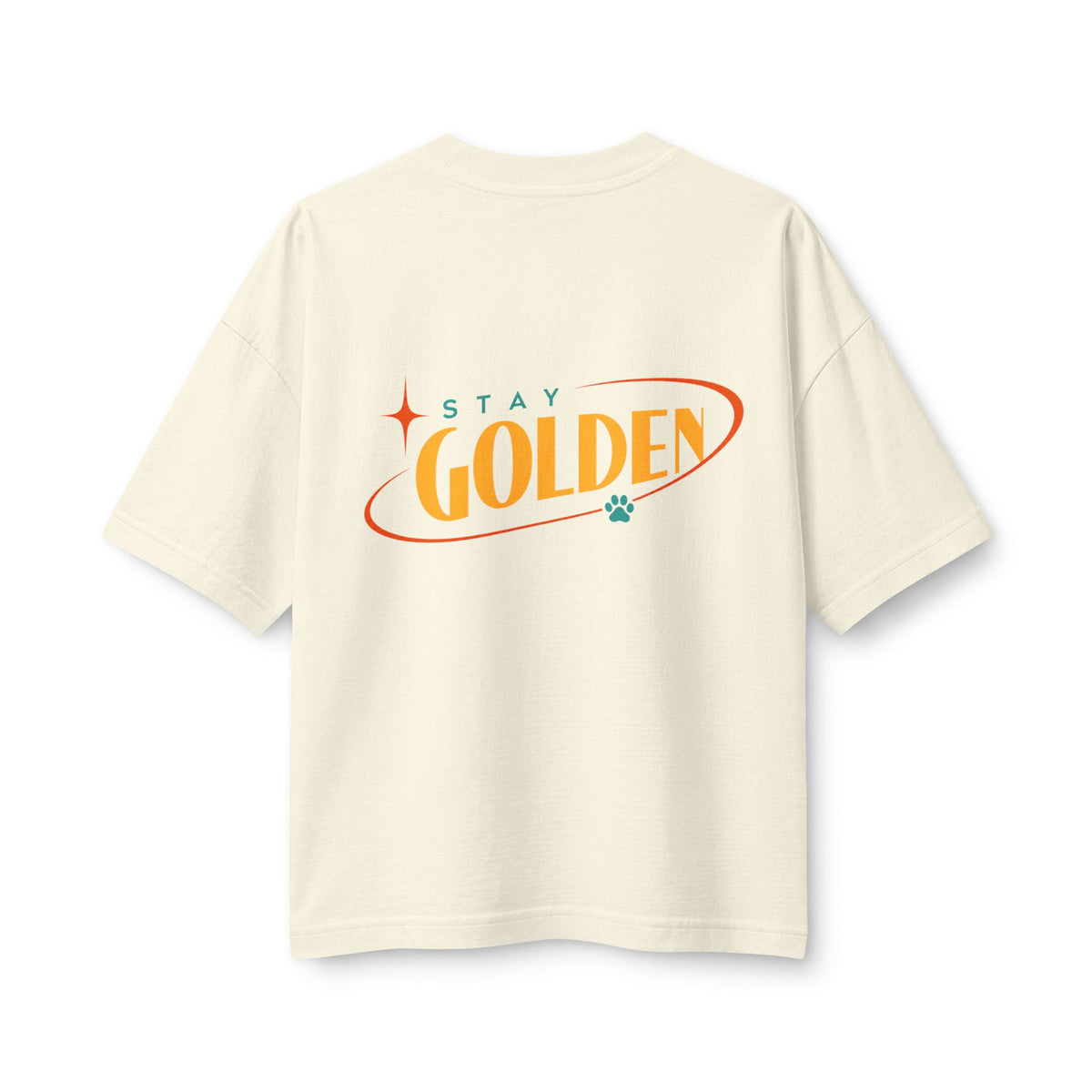 Stay Golden Boxy Women's Tee