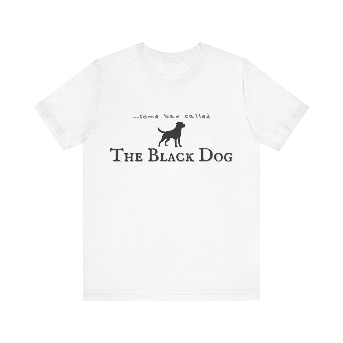 The Black Dog Location Services On Unisex  Tee