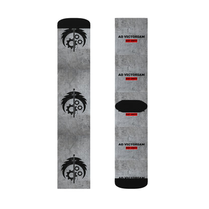 Brother Hood of Steel Sublimation Socks
