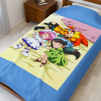 Sugar Snow Fairy Velveteen Plush Blanket