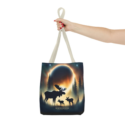 Eclipse New Hampshire Moose Tote Bag