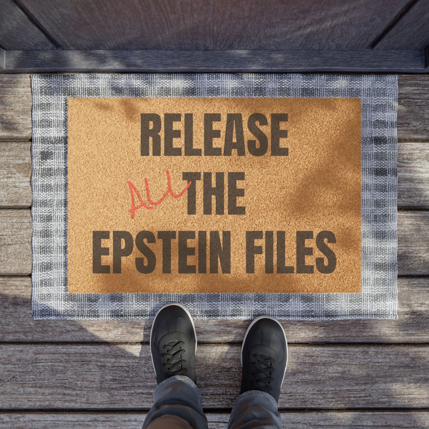 Epstein Files Doormat