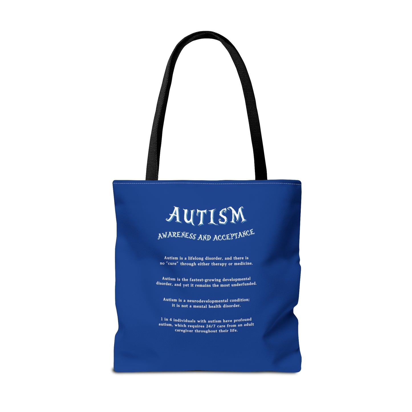 Alice Autism Awareness Tote Bag