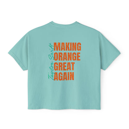 CANCELLED! MOGA Women's Boxy Tee