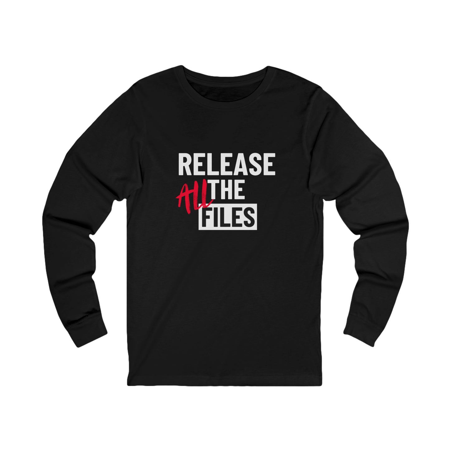 Perfectly Redacted Long Sleeve Tee