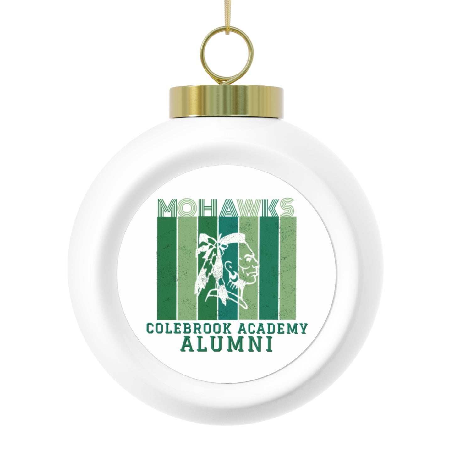 Mohawks Alumni Christmas Ball Ornament