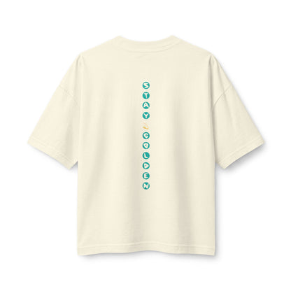Stay Golden Boxy Women's Tee