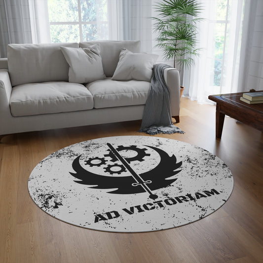 Brotherhood of Steel Fallout Round Rug