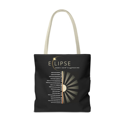 Eclipse New Hampshire Moose Tote Bag