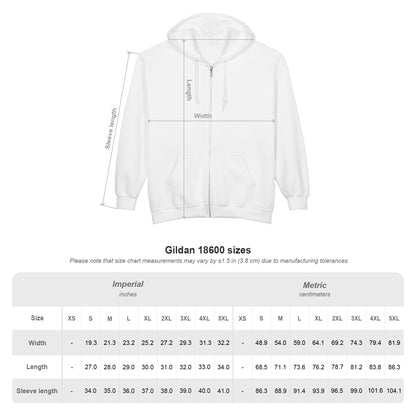 Stay Golden Logo Full Zip Hooded Sweatshirt