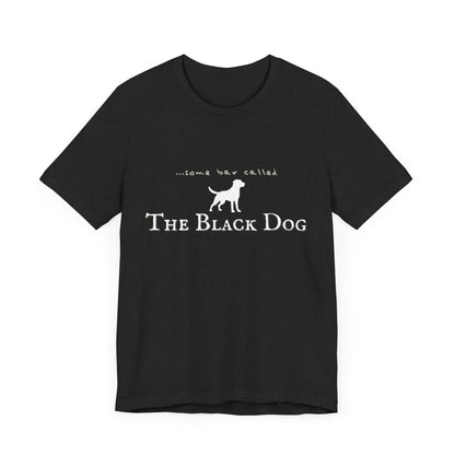 The Black Dog Location Services On Unisex  Tee