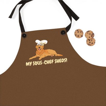 Golden Retriever Sous-Chef Apron