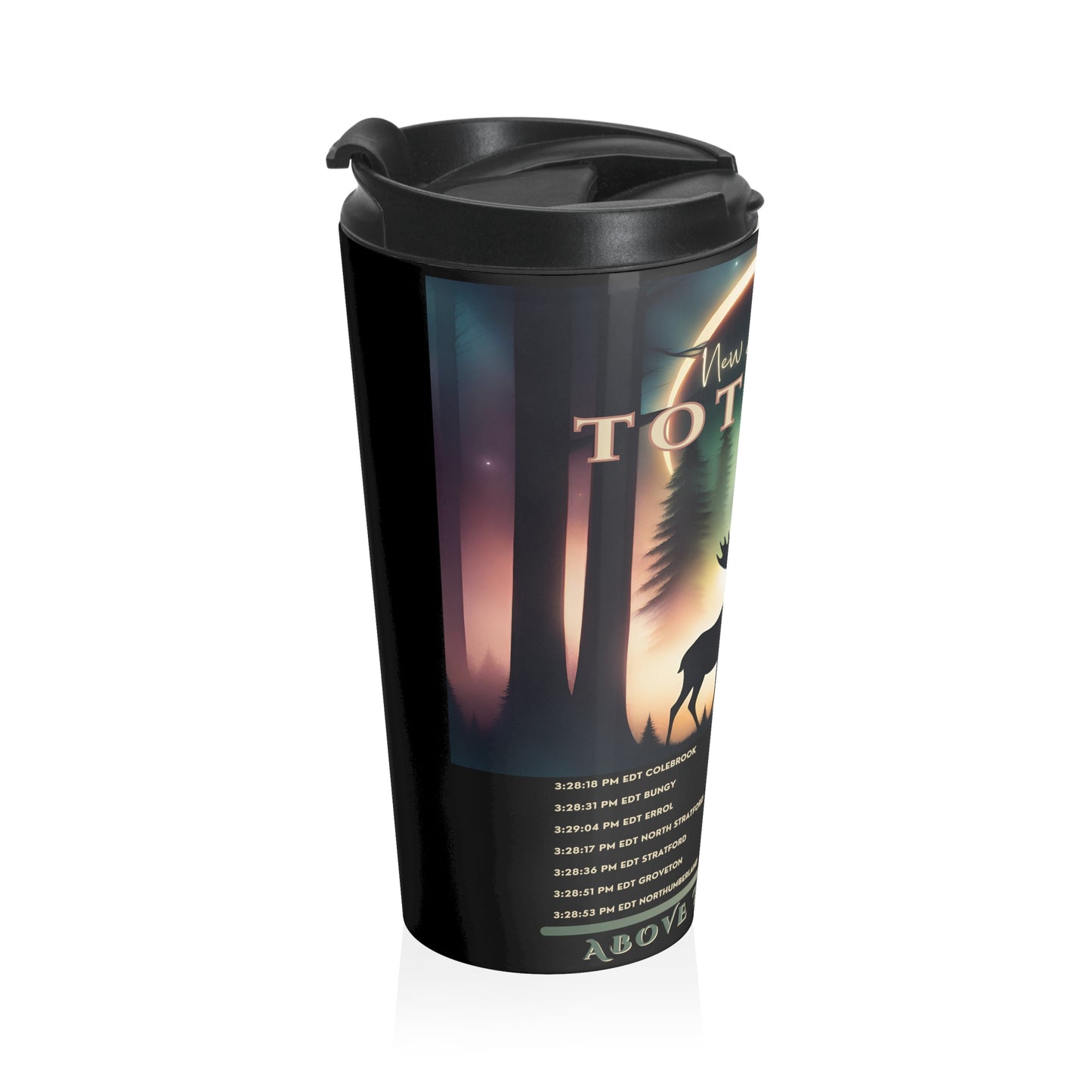 Moose Totality New Hampshire Stainless Steel Travel Mug