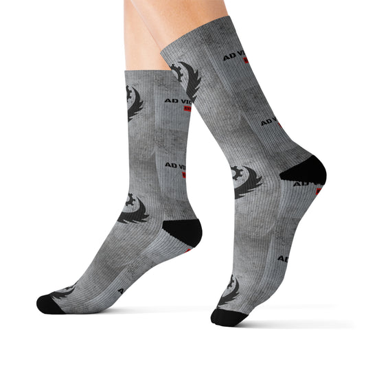 Brother Hood of Steel Sublimation Socks