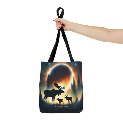 Eclipse New Hampshire Moose Tote Bag