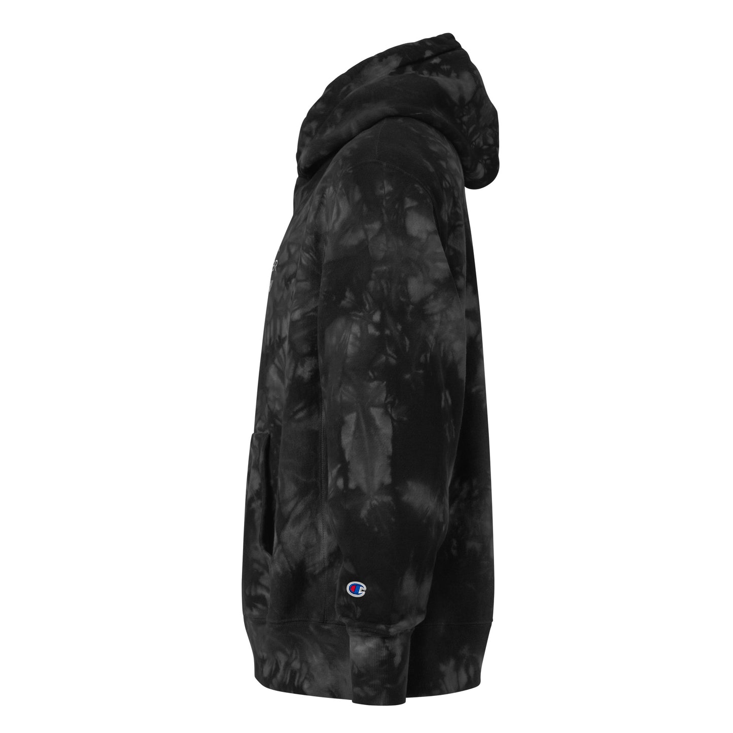 Rock Paper Snow Logo Tie-Die hoodie