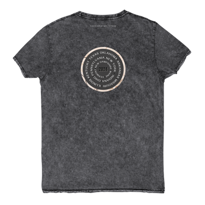 Totality 13 States Circle Denim T-Shirt
