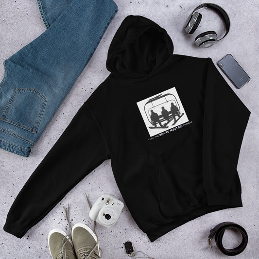 Board Meeting Snowboarder Unisex Hoodie