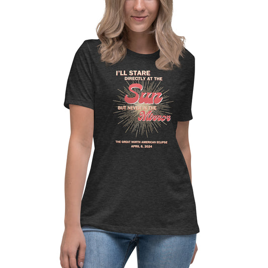 Sun & Mirror Eclipse Women's Relaxed T-Shirt